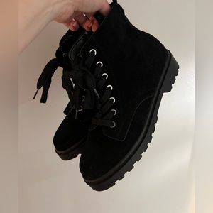 Topshop combat boots